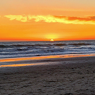 Sunset at Hendry’s Beach
